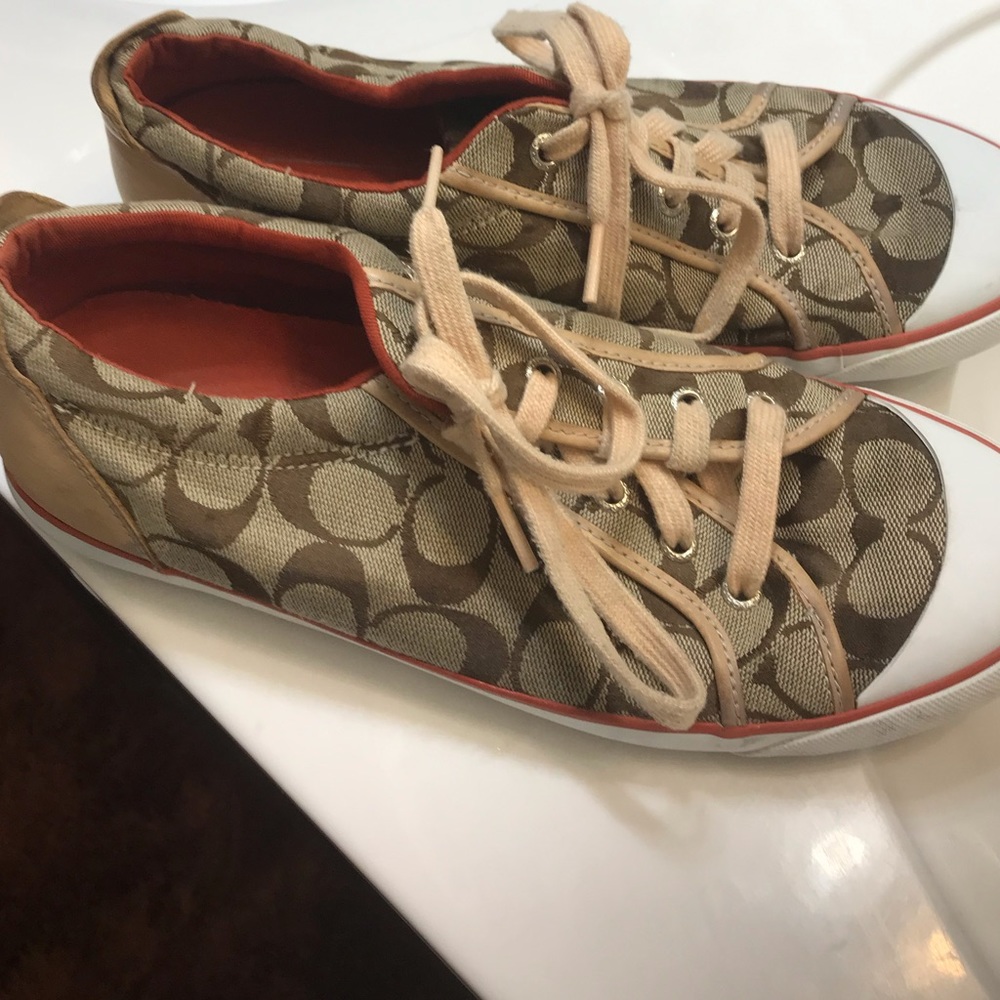 Coach Barrett style tennis shoes size 10